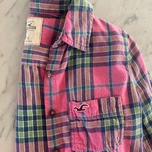 Hollister womens button up / flannel